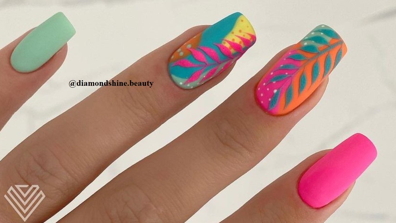 neon nails