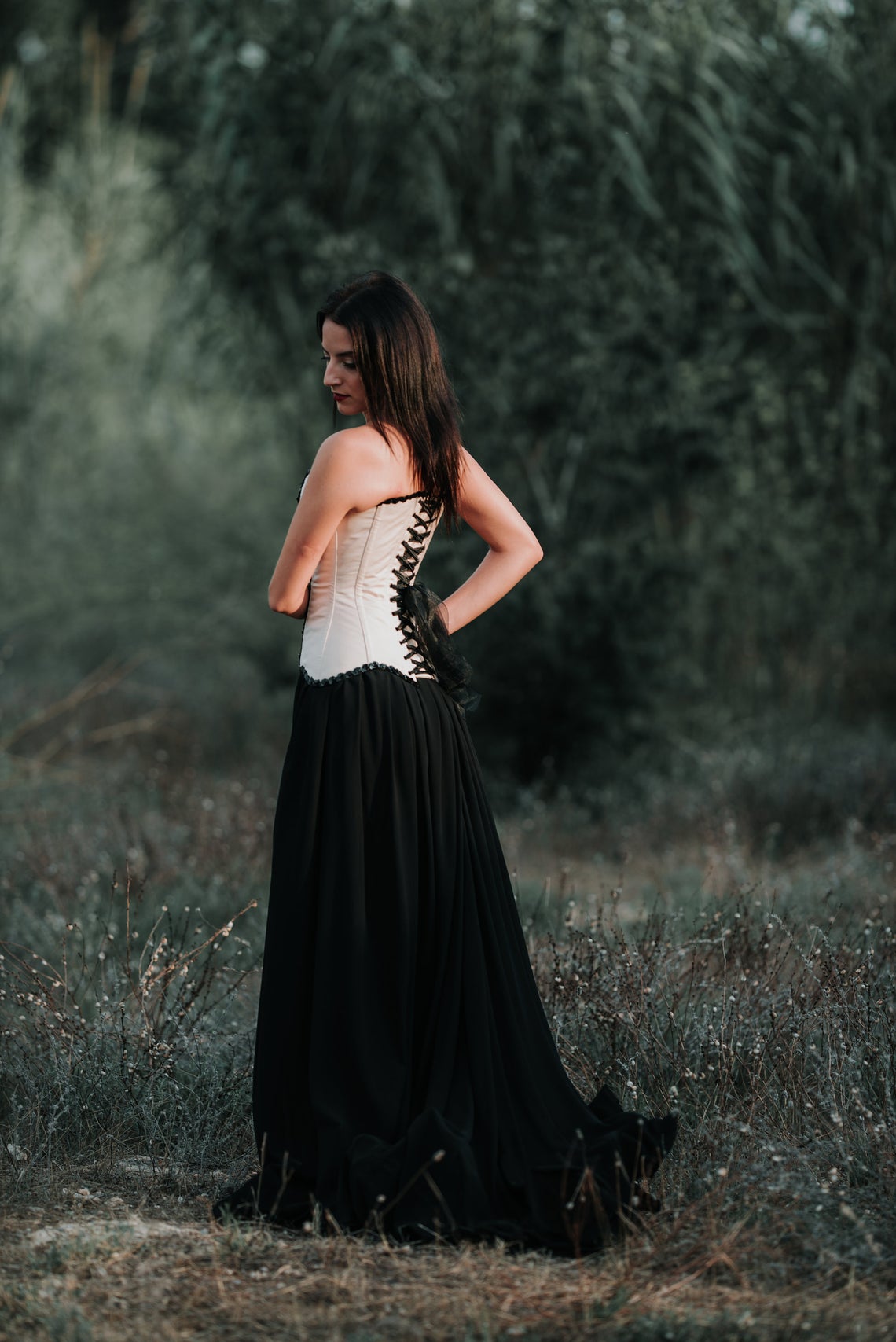 Black Wedding Dress