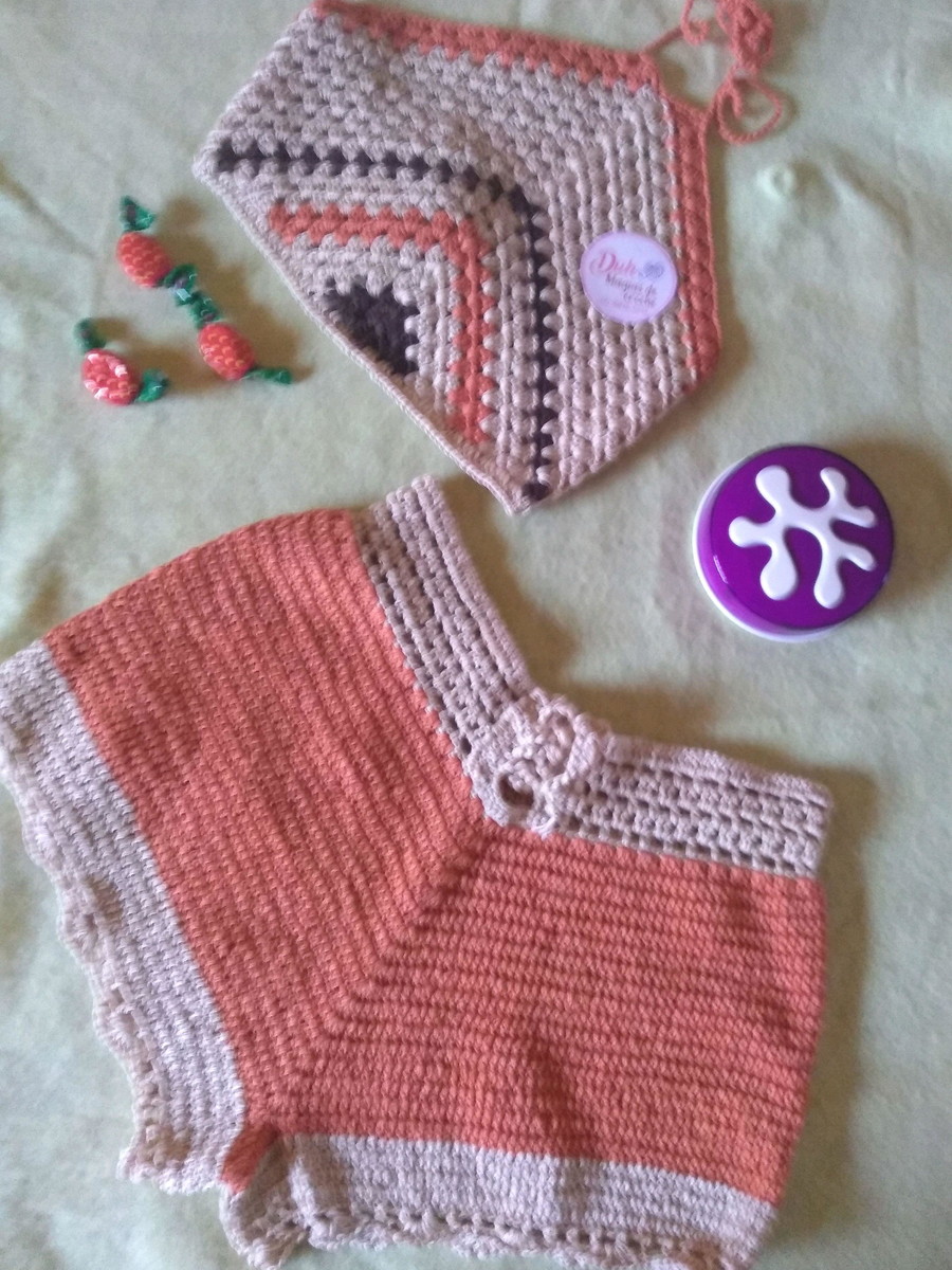 site:elo7.com.br Conjunto Infantil De Croche