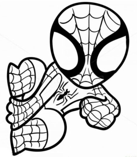 desenho-para-colorir-do-homem-aranha