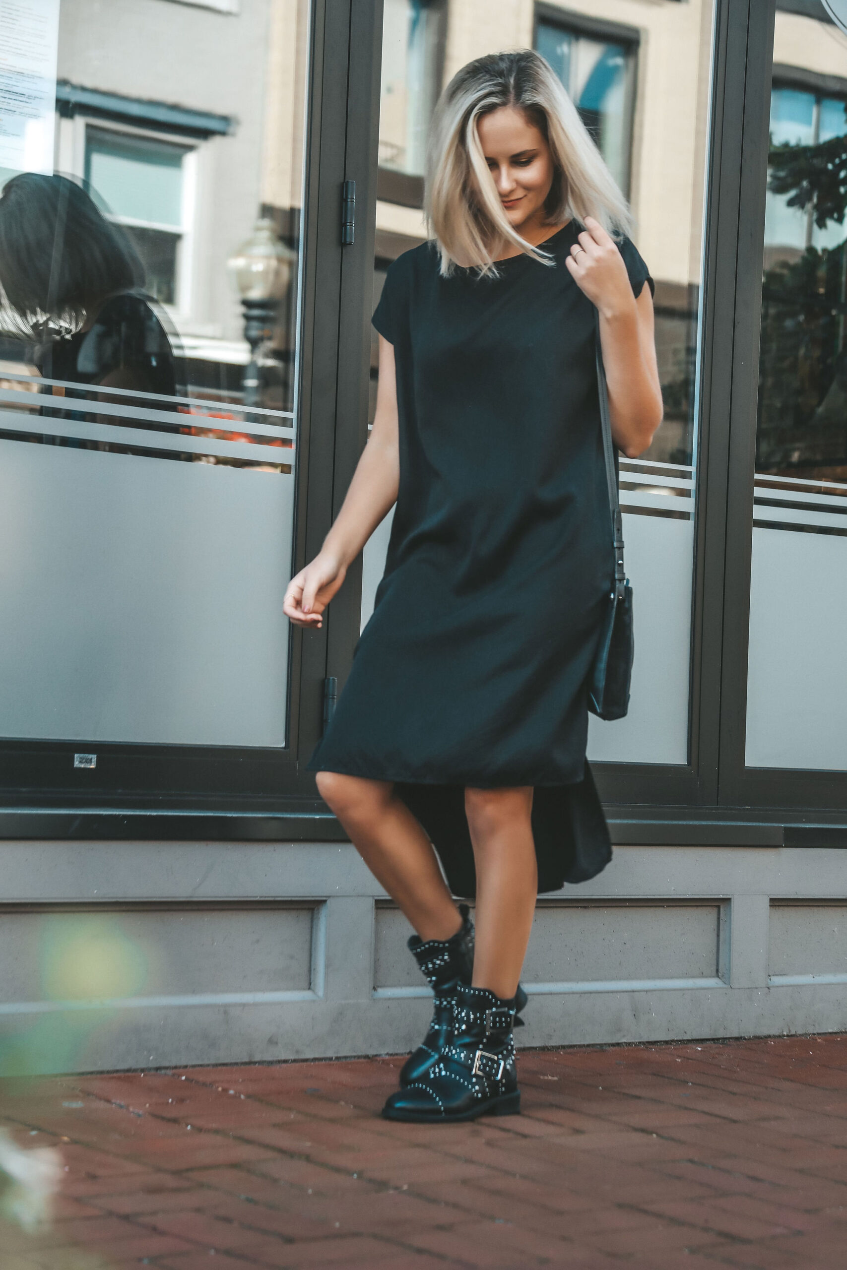 Fashion Look with Black dress