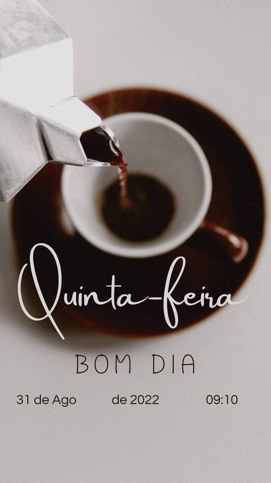 Mensagem de Bom Dia