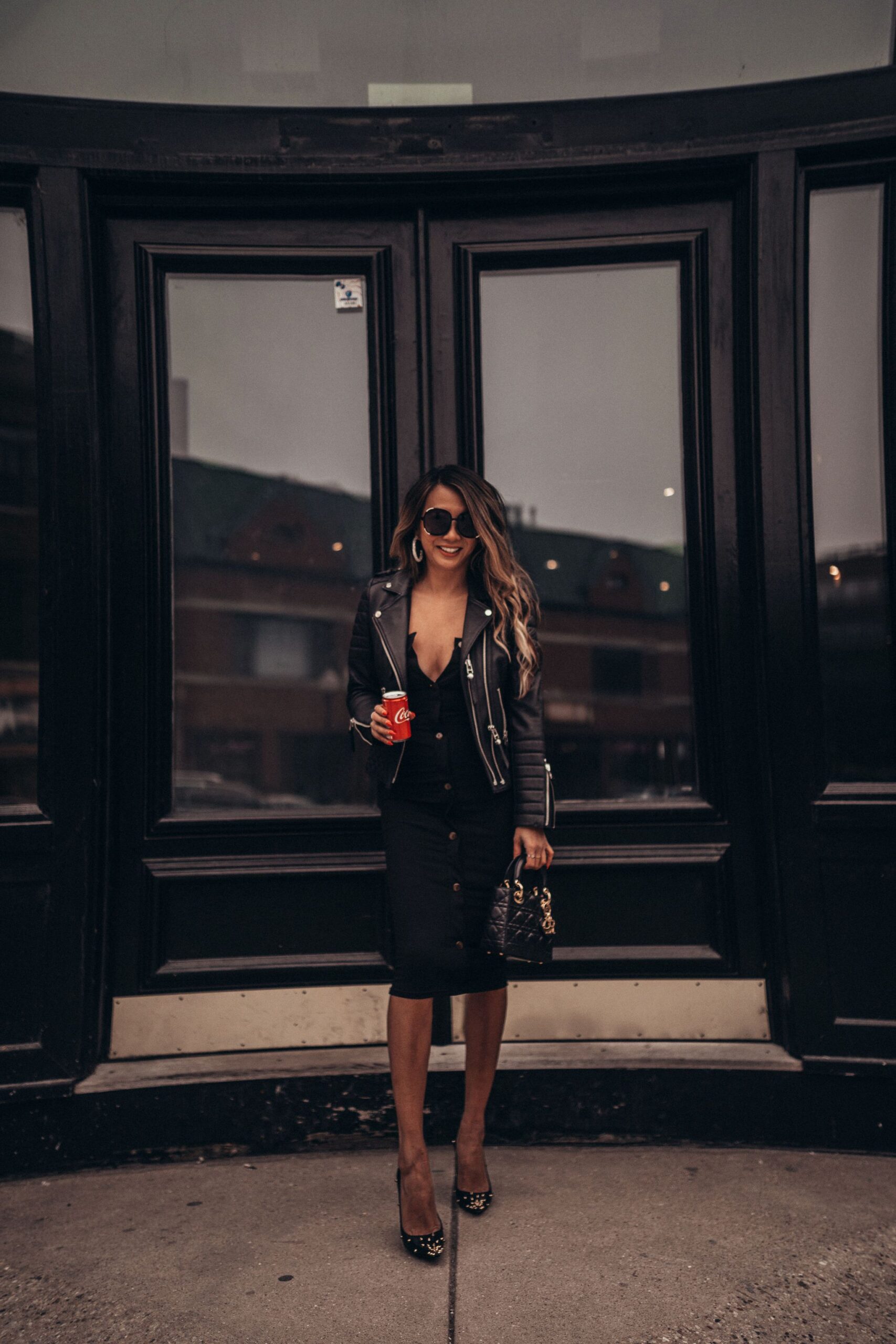 Fashion Look with Black dress