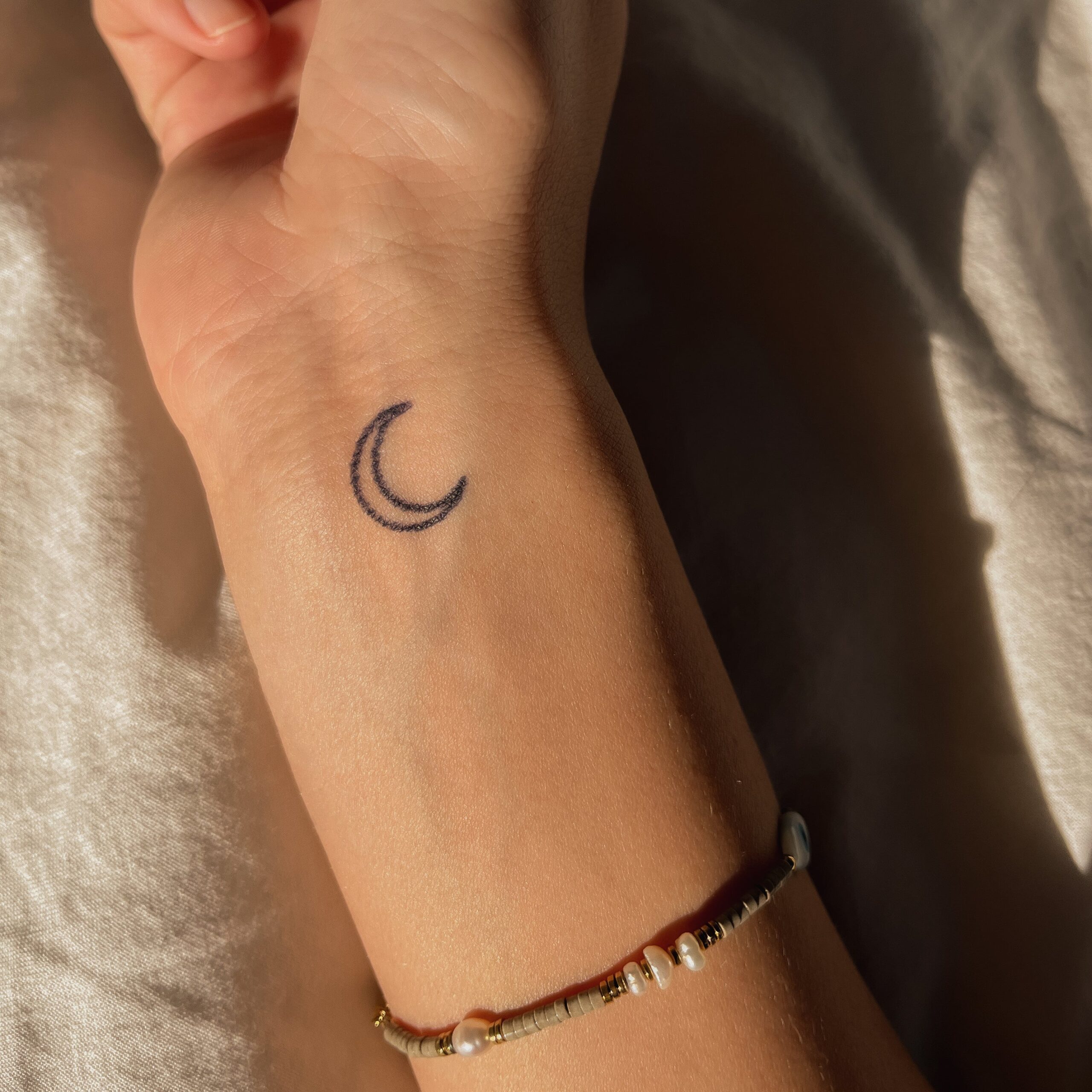 moon tattoo