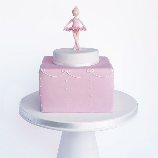 Ballerina Decorated Cake