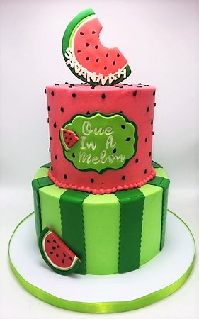 Watermelon Decorated Cake