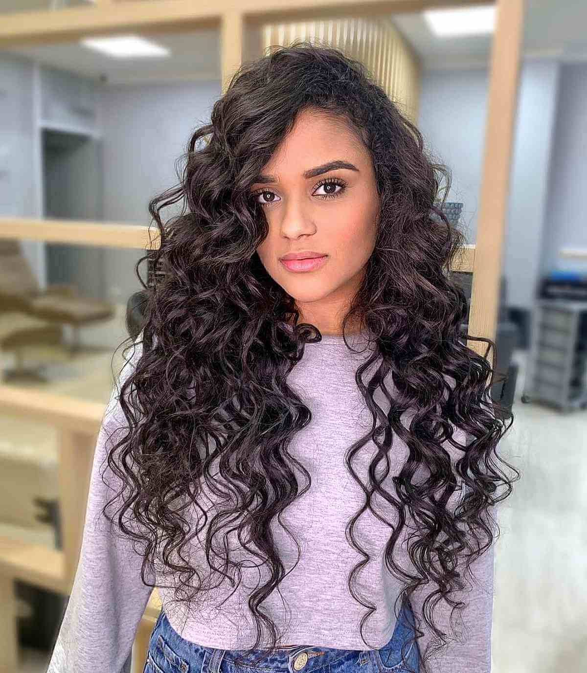 Curly Black Hair