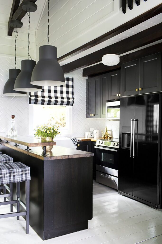 Black Kitchen Decoration