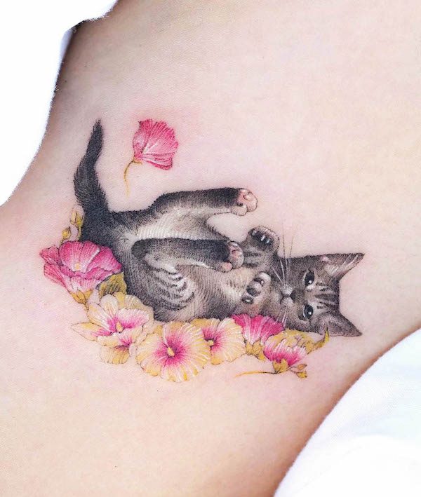 cat tattoo