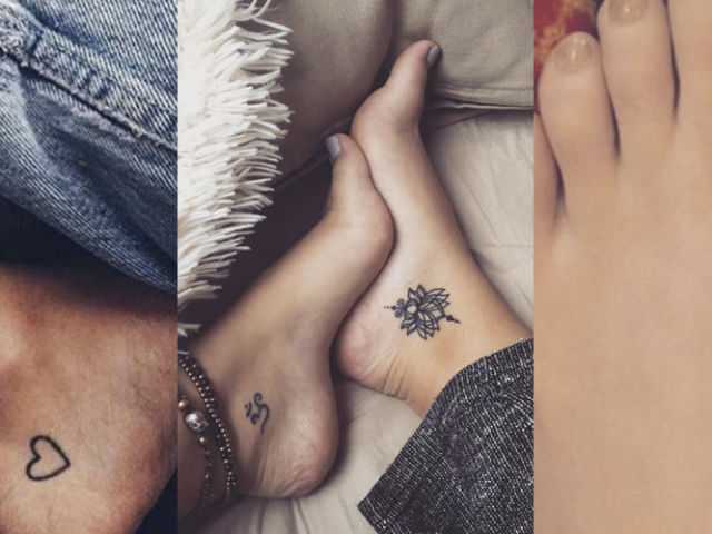 tattoo on foot