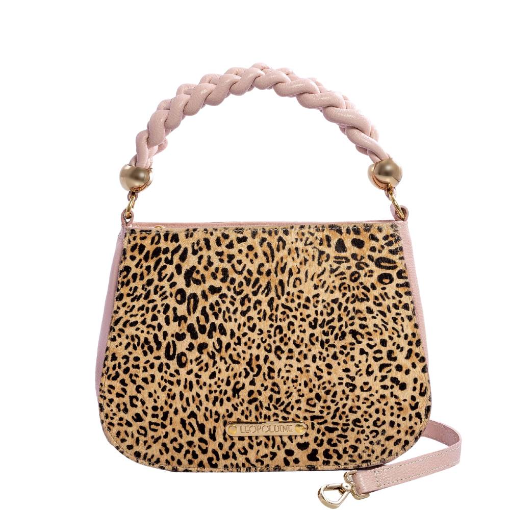 Bolsa Animal Print Rosa