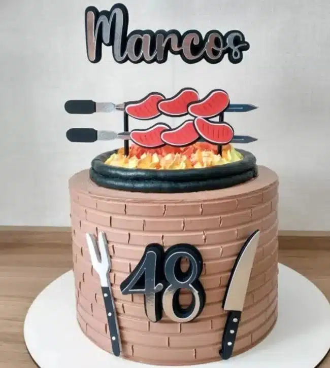 Bolo De Aniversario Homens