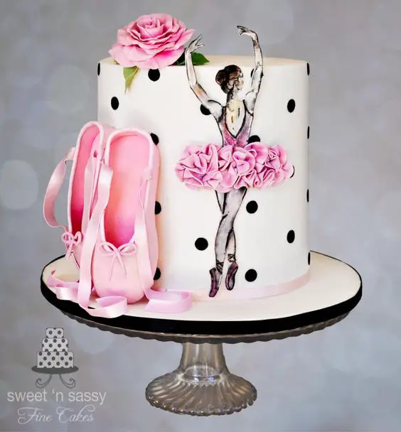 Ballerina Decorated Cake