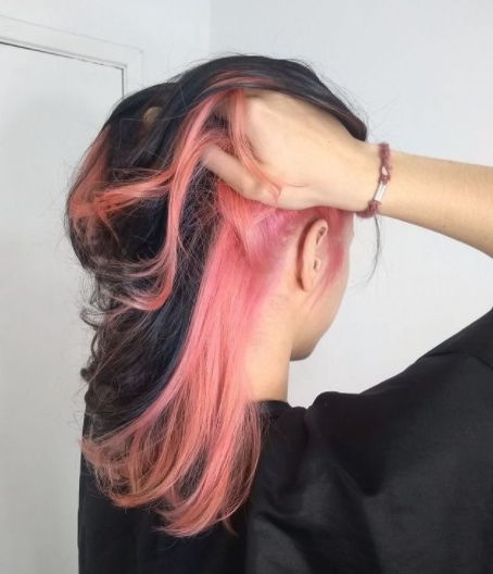 Cabelo Pintado Na Nuca