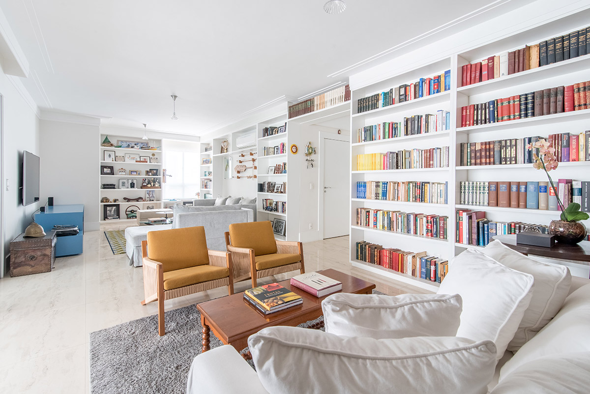 decoracao-com-livros-na-sala