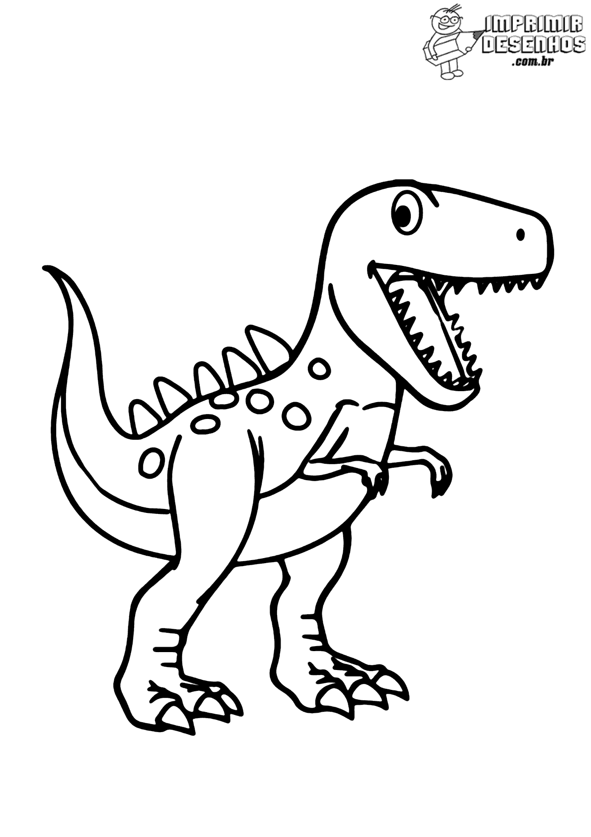 desenho-para-colorir-dinossauro