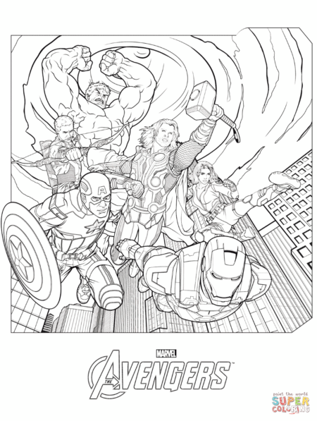 desenho-para-colorir-vingadores