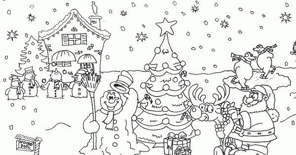 Desenhos de Natal para Colorir