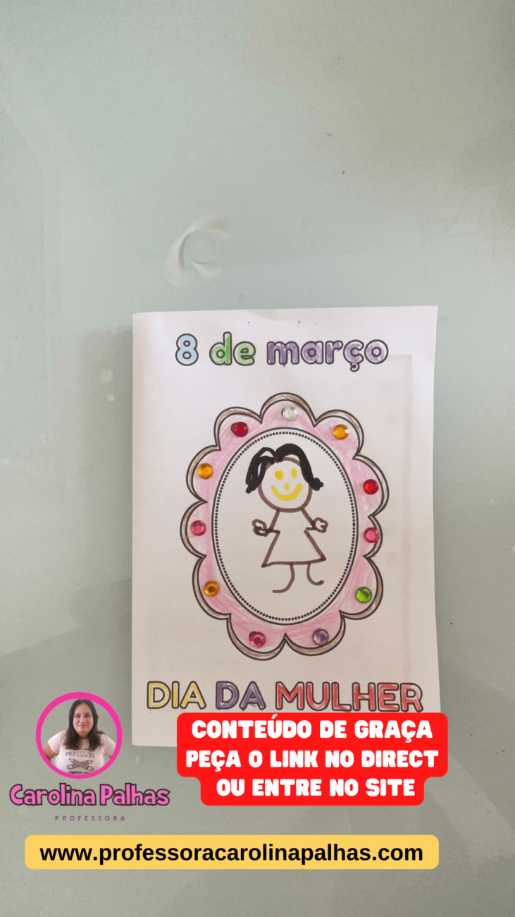 dia da mulher atividades