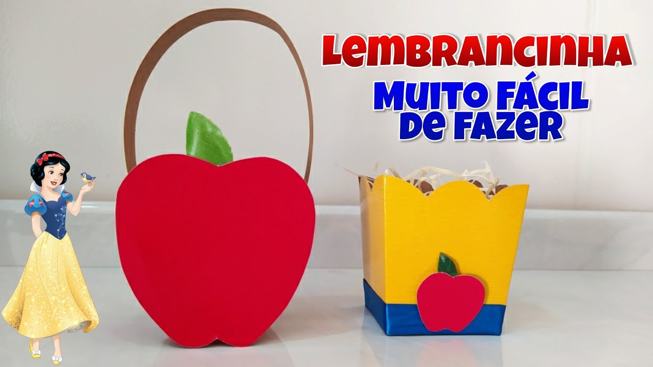 Lembrancinha Branca De Neve