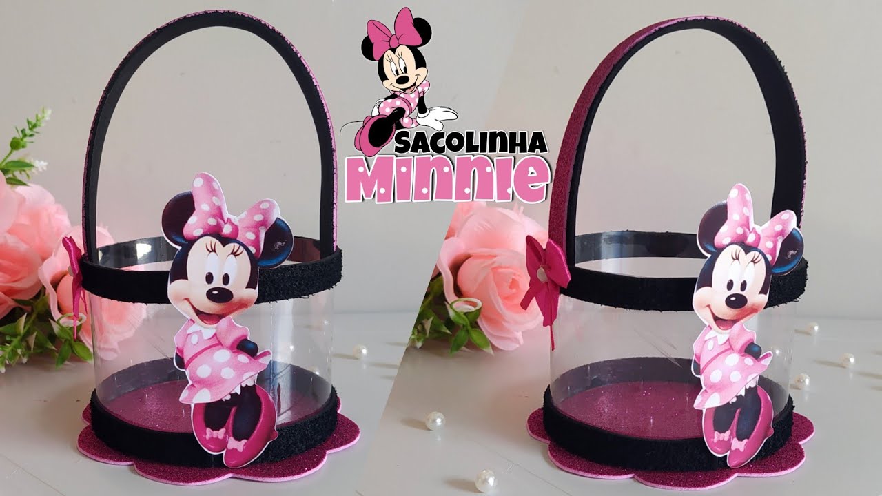 Lembrancinha Minnie Rosa