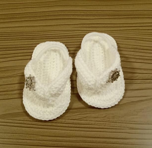 Sandalinha De Croche Para Bebe