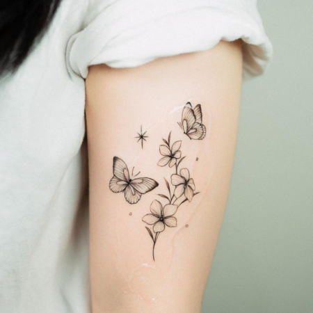 tatuagem-feminina-de-borboleta