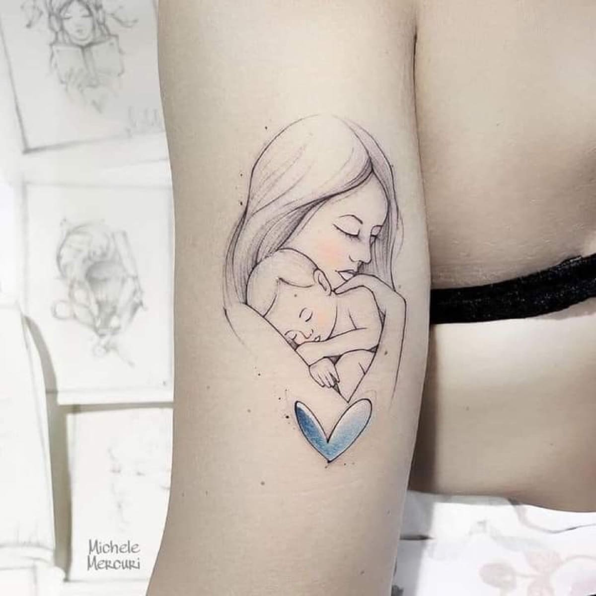 Tatuagem Mãe e Filho