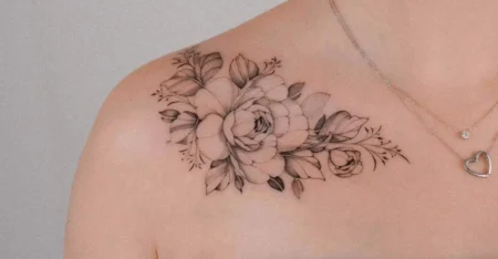 tatuagem-feminina-floral