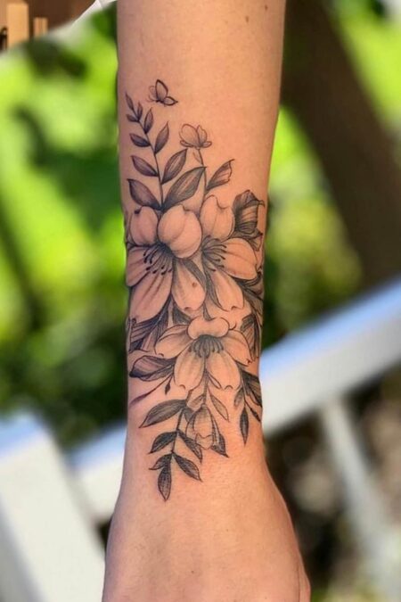 tatuagem-feminina-floral