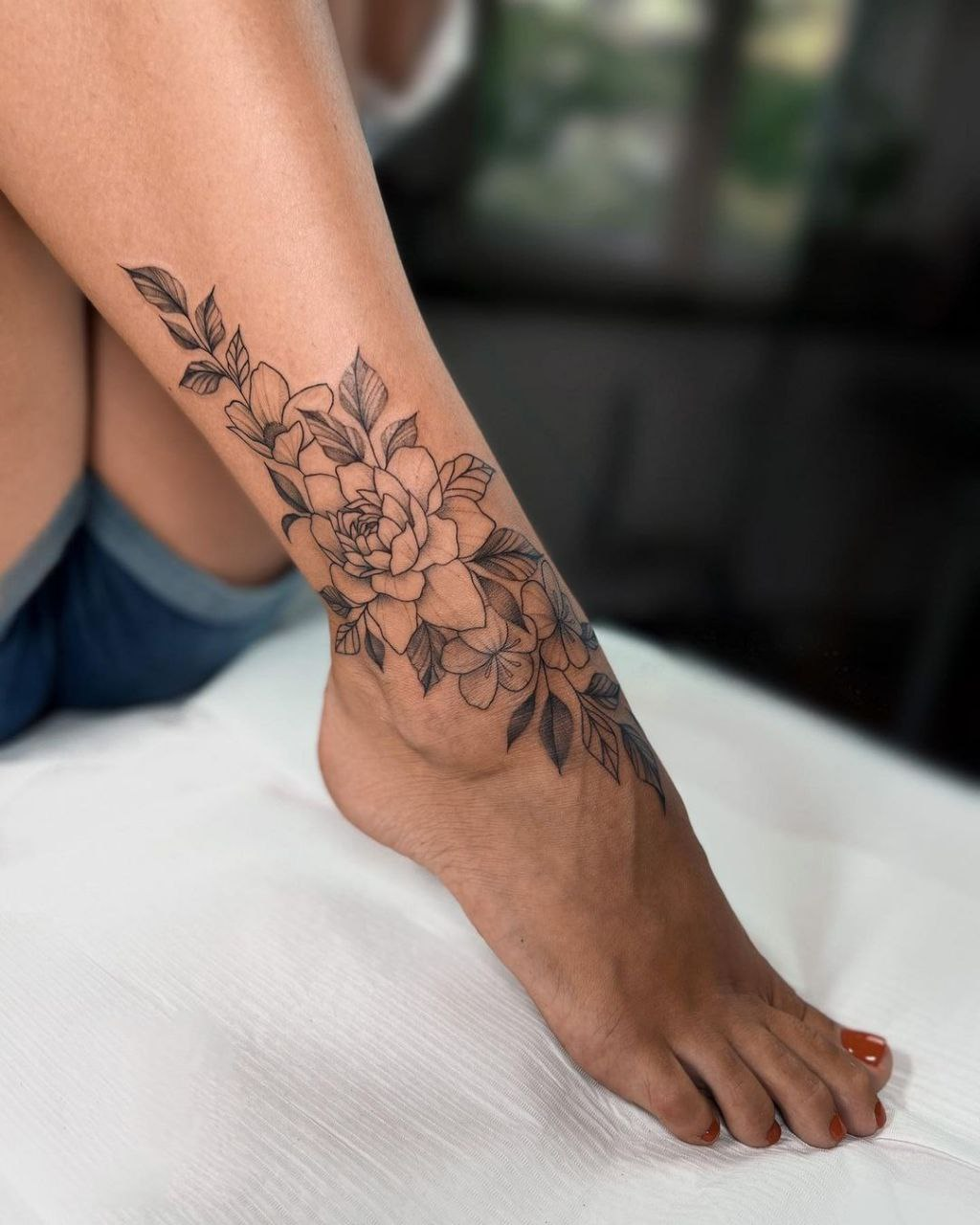 tattoo on foot