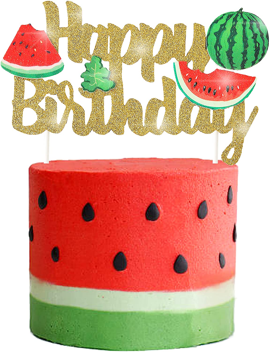 Watermelon Decorated Cake