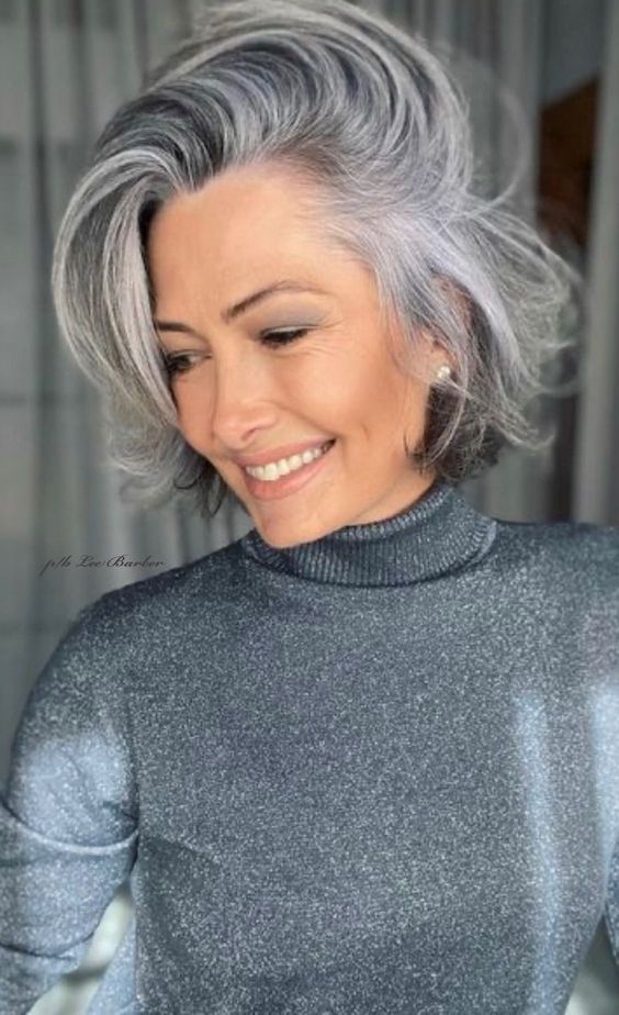 gray hair