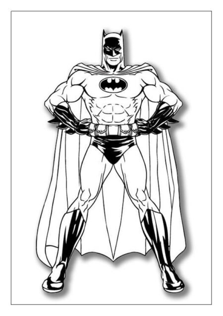 desenho-para-colorir-batman