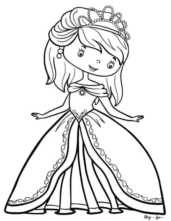 desenho-para-colorir-princesas