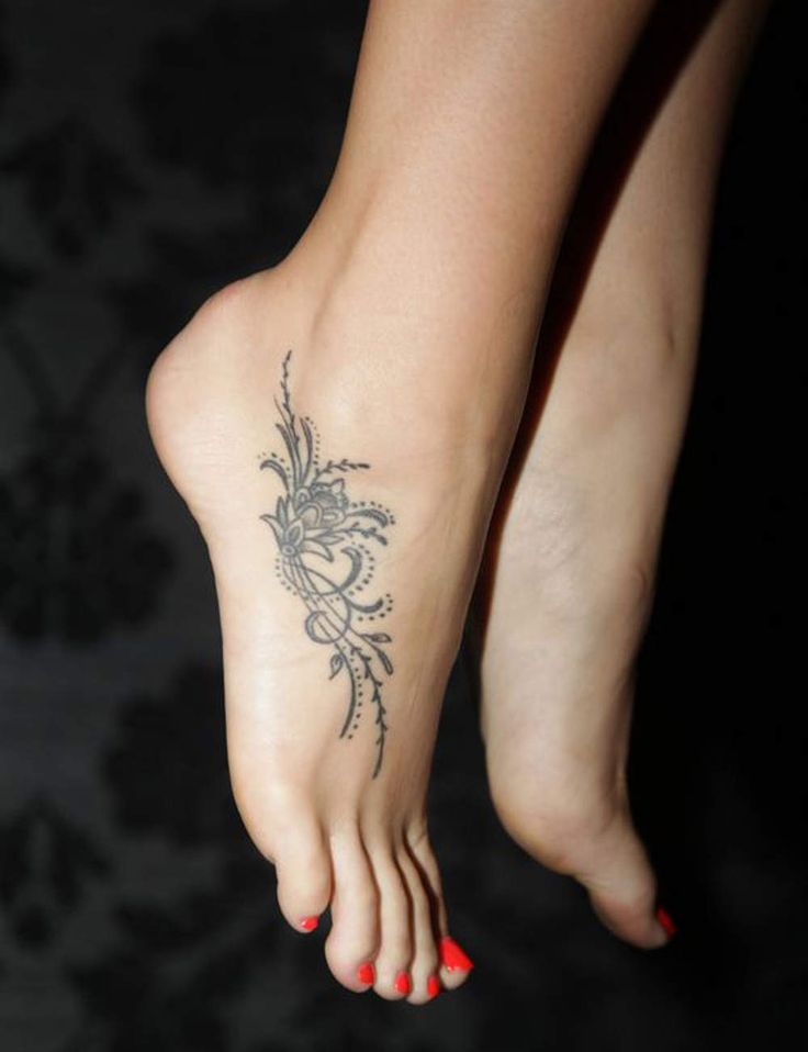 tattoo on foot