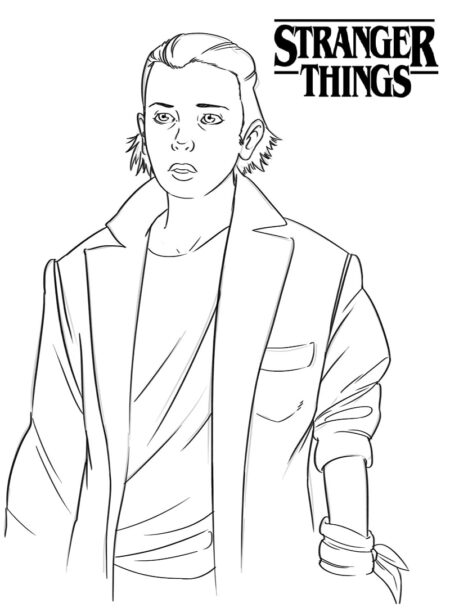 desenho-para-colorir-stranger-things