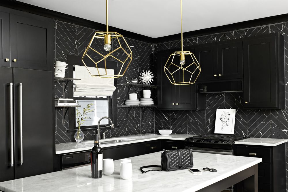 Black Kitchen Decoration