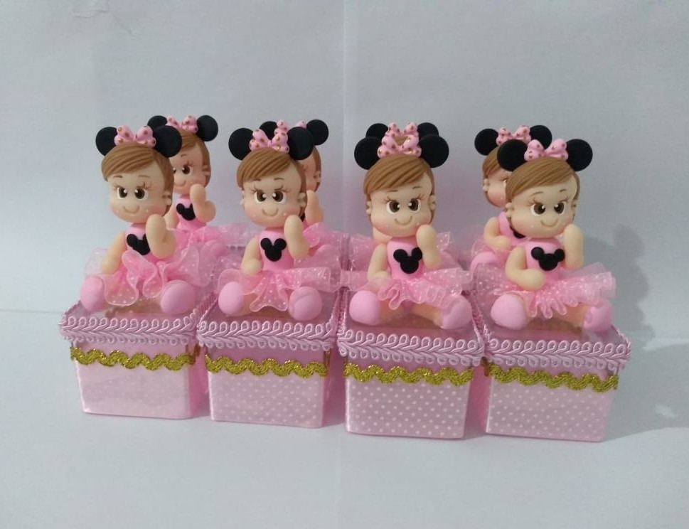 site:elo7.com.br Lembrancinha Minnie Rosa