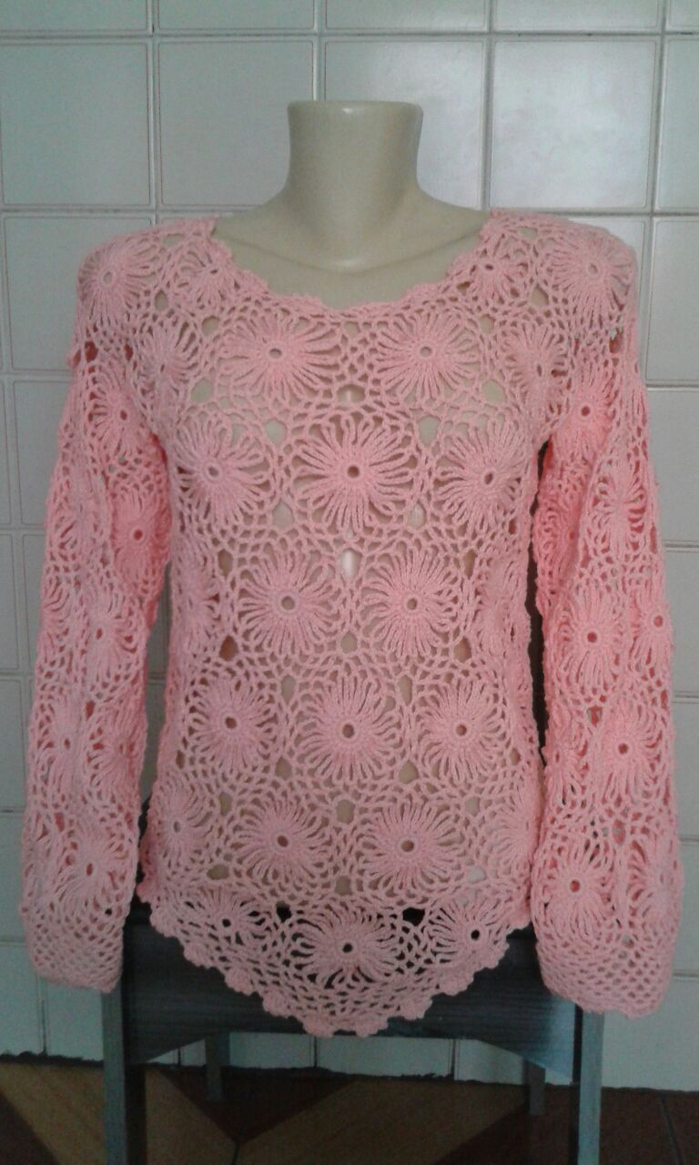 blusa-de-croche-manga-longa