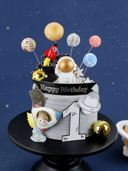 Astronaut Decorated Cake