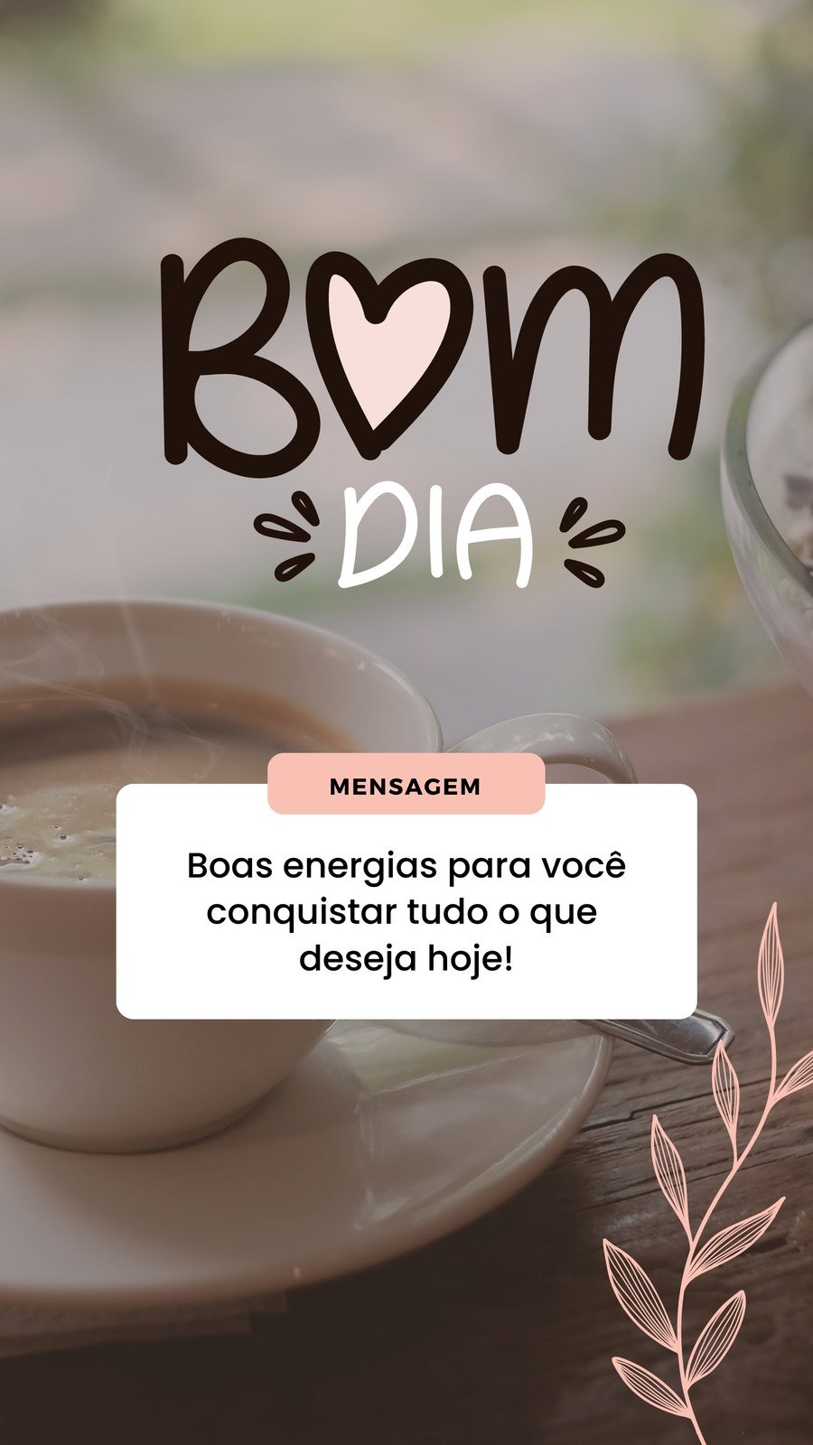 Mensagem de Bom Dia