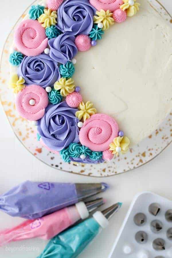 Flower Decorated Cake