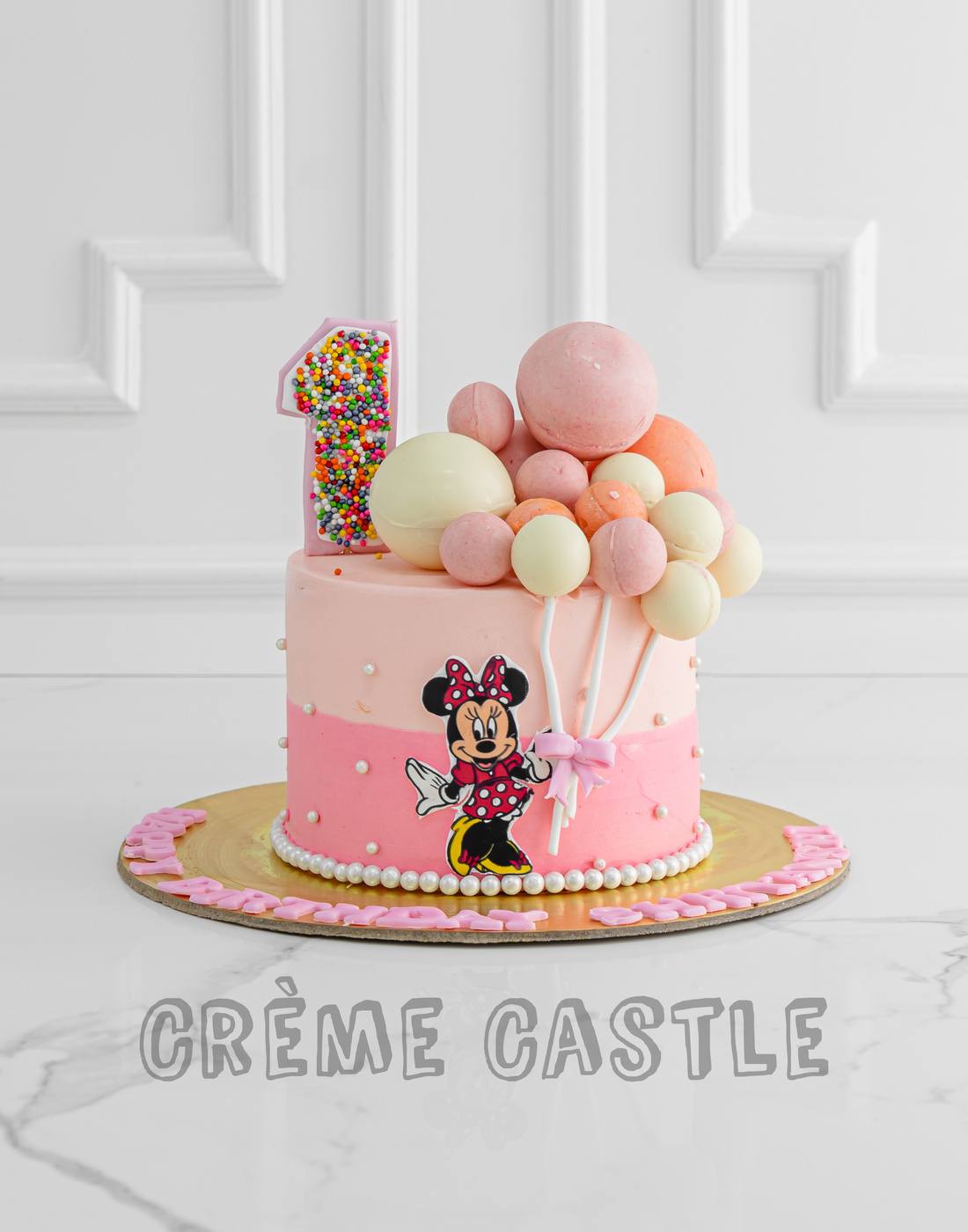 Minnie Decorated Cake