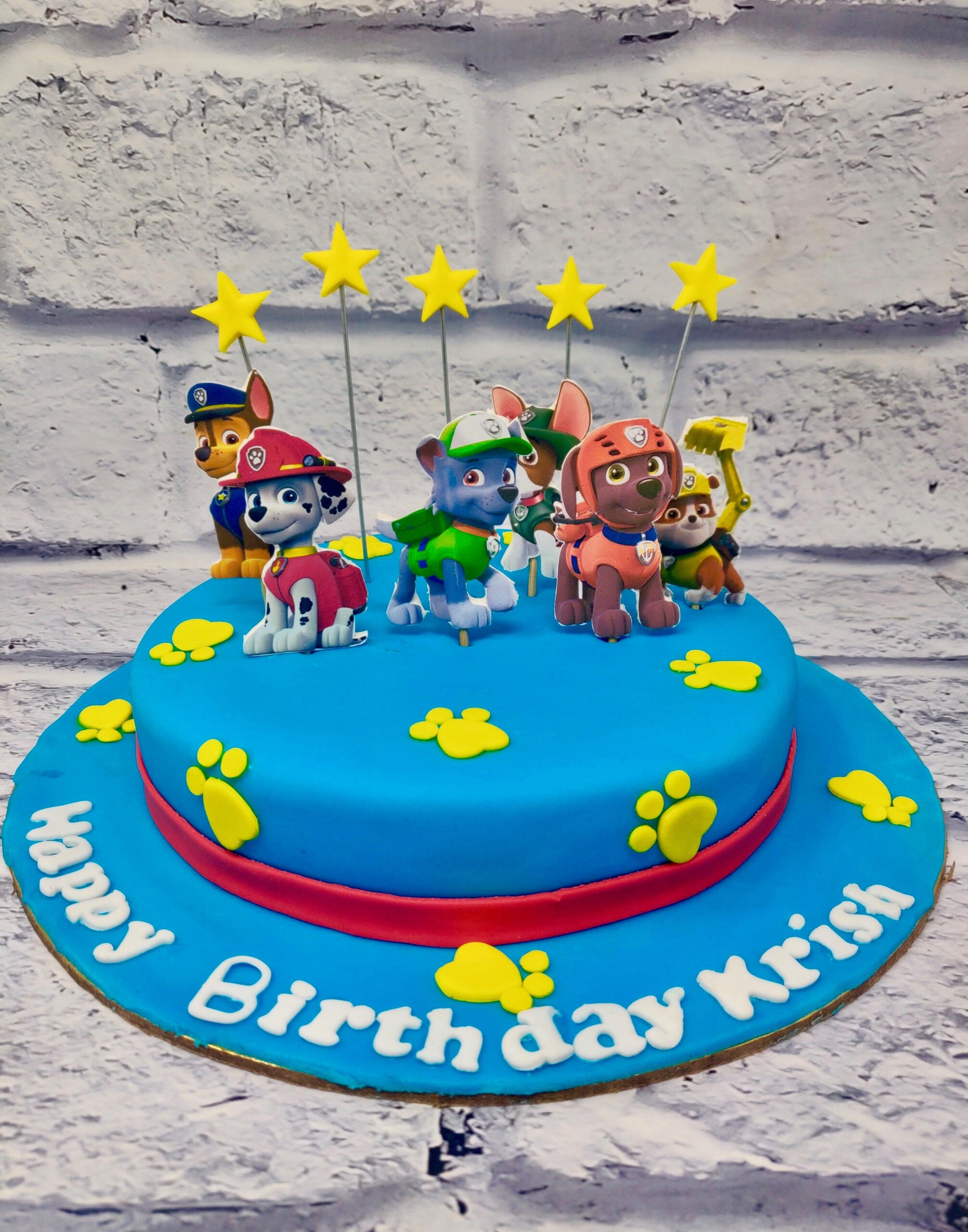 Paw Patrol Decorated Cake