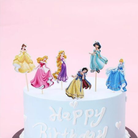 Disney Princess Decorated Cake