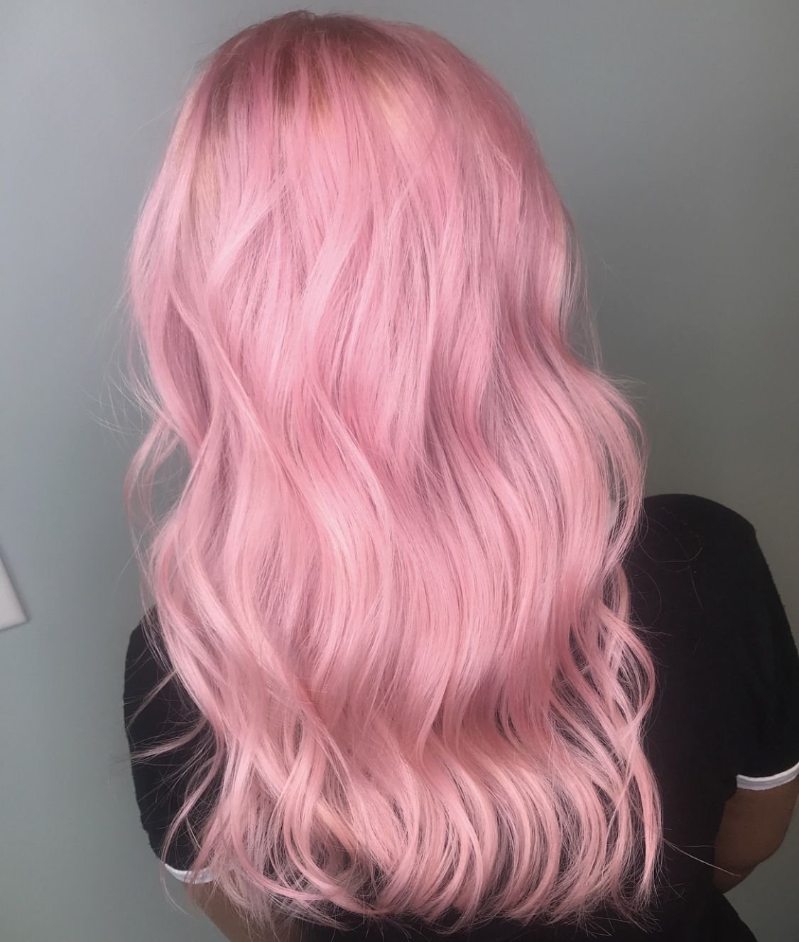 Pink hair