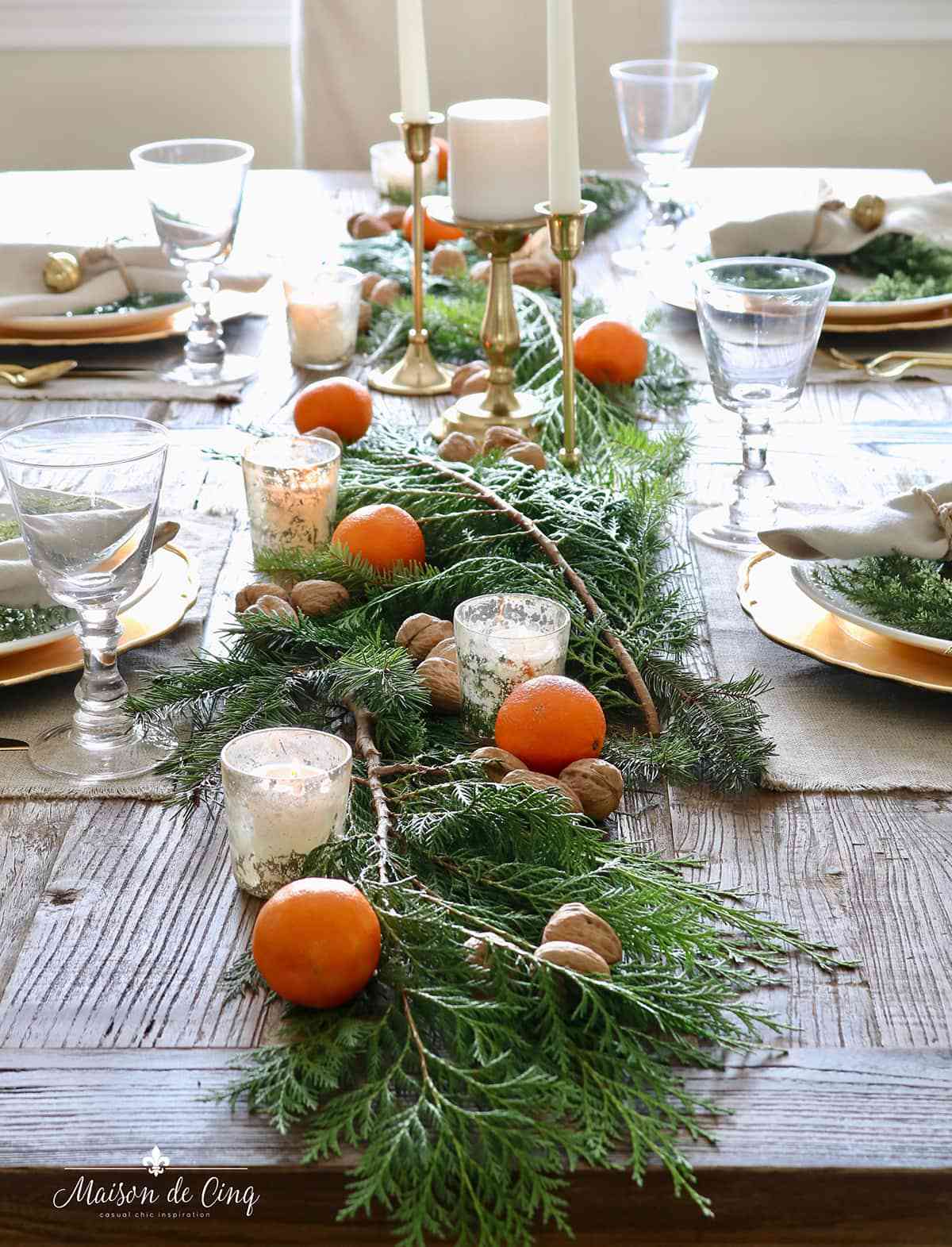 Christmas Table Decoration