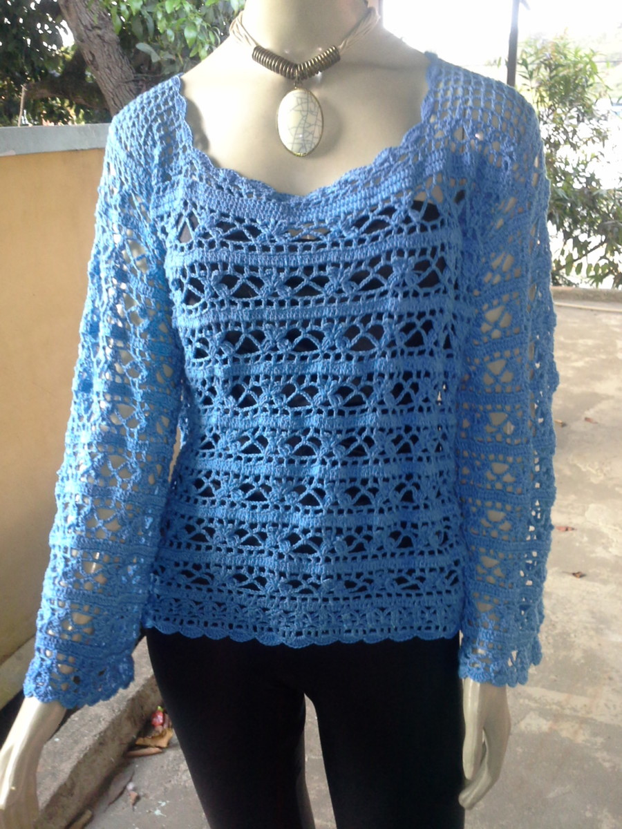 blusa-de-croche-manga-longa