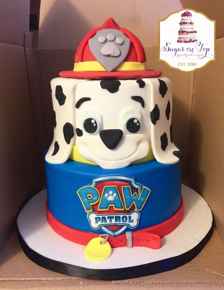 Paw Patrol Decorated Cake